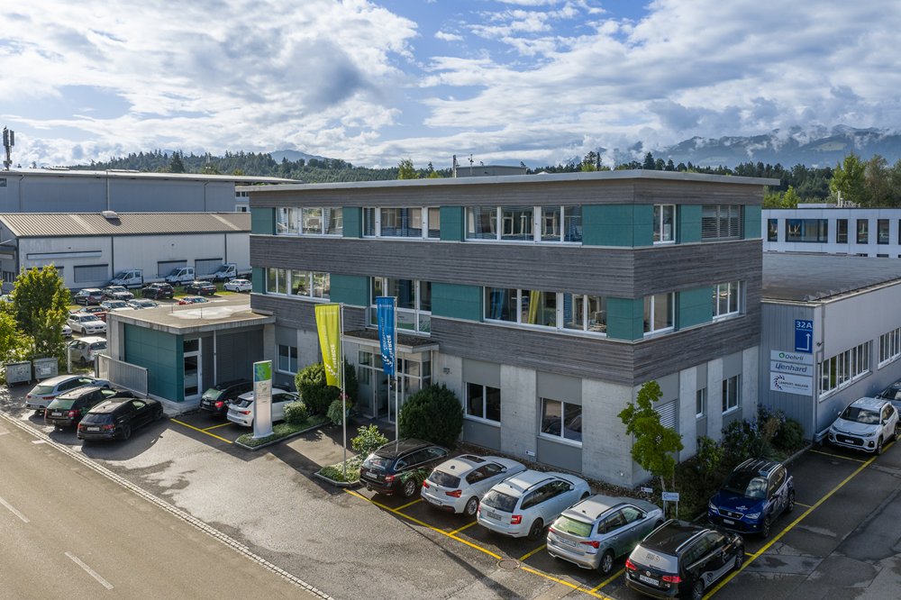 Gebäude der Energie Zürichsee Linth AG in Rapperswil-Jona